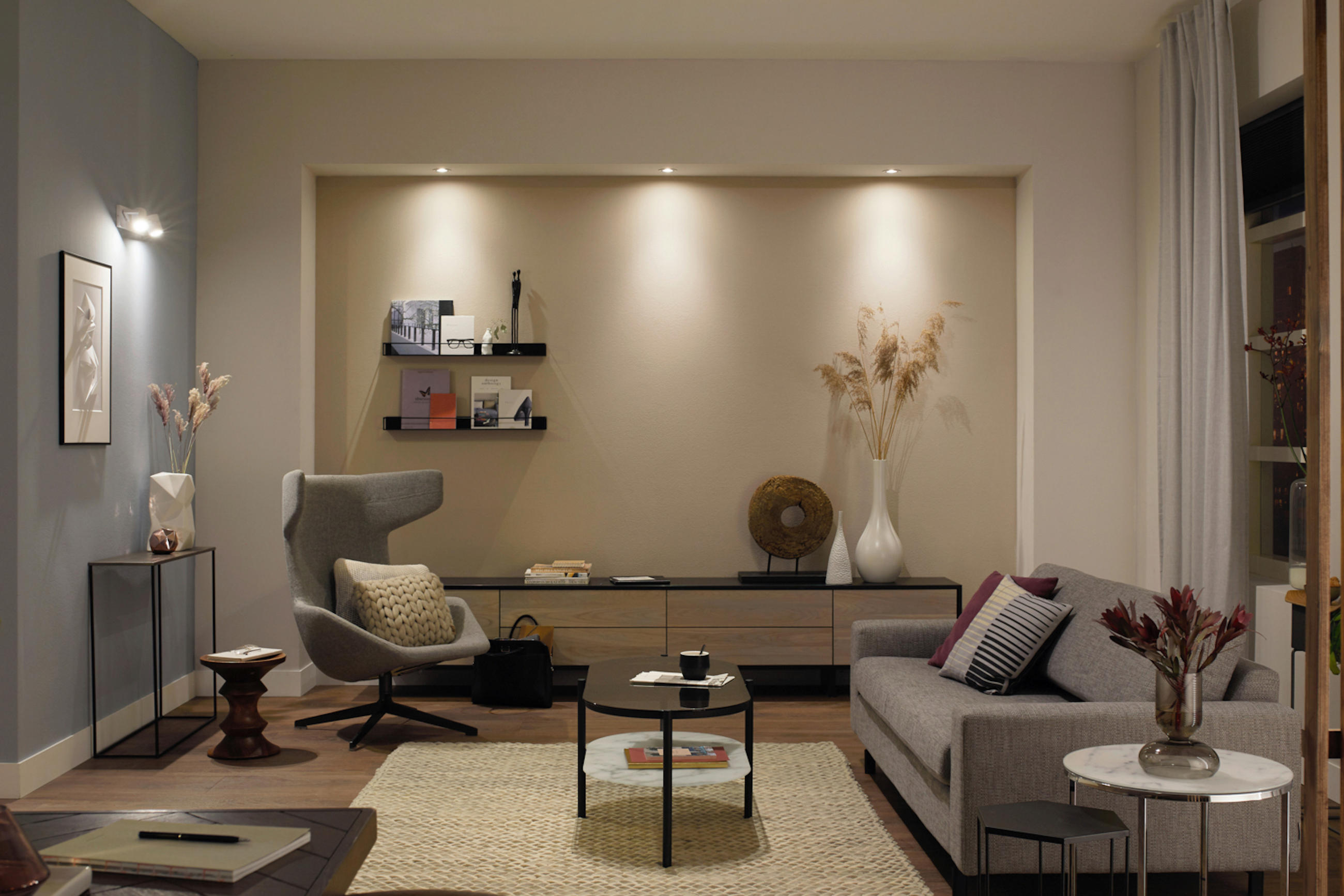 LED-DECKENSTRAHLER Milliskin 9/10/9 cm - Weiß, Basics, Kunststoff (9/10/9cm) - Philips HUE