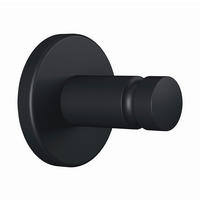 WANDHAKEN  in Schwarz  - Schwarz, Basics, Metall (3,7/3,6/3,7cm) - Tesa