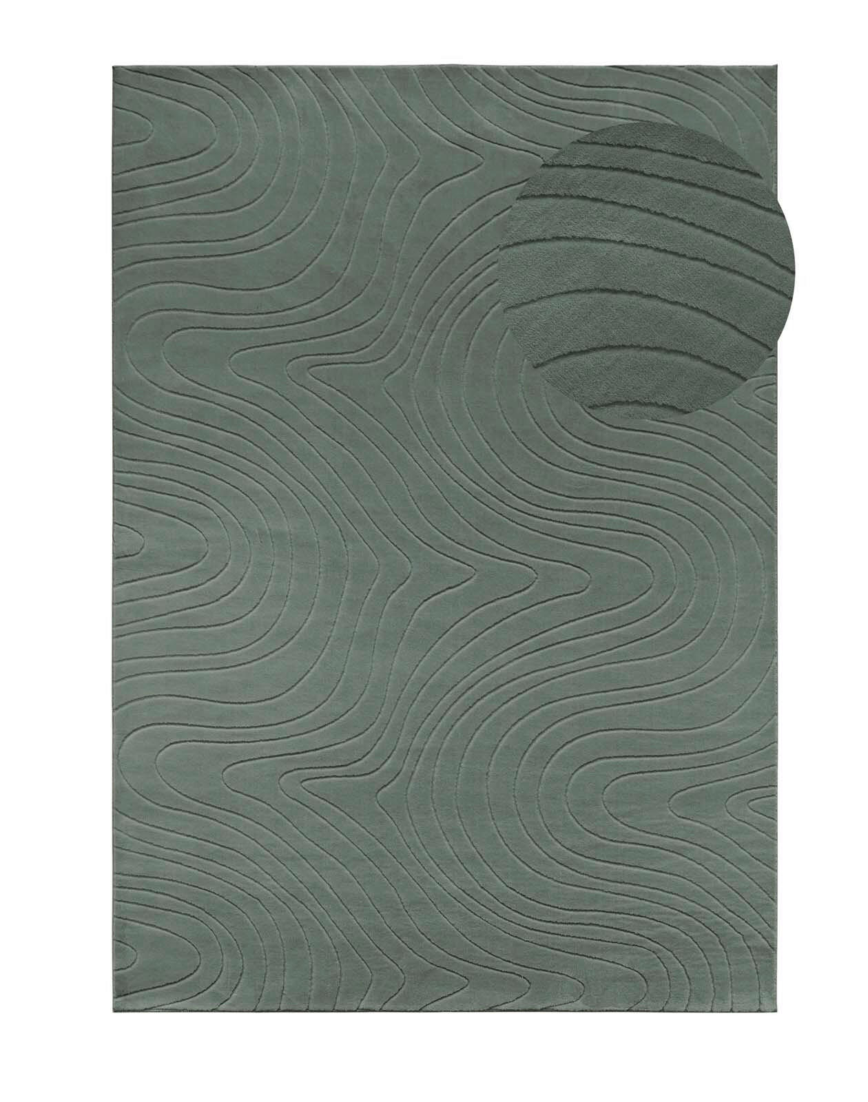 WEBTEPPICH 300/400 cm Stilo Hellgrün rechteckig  - Hellgrün, KONVENTIONELL, Textil (300/400cm) - Novel