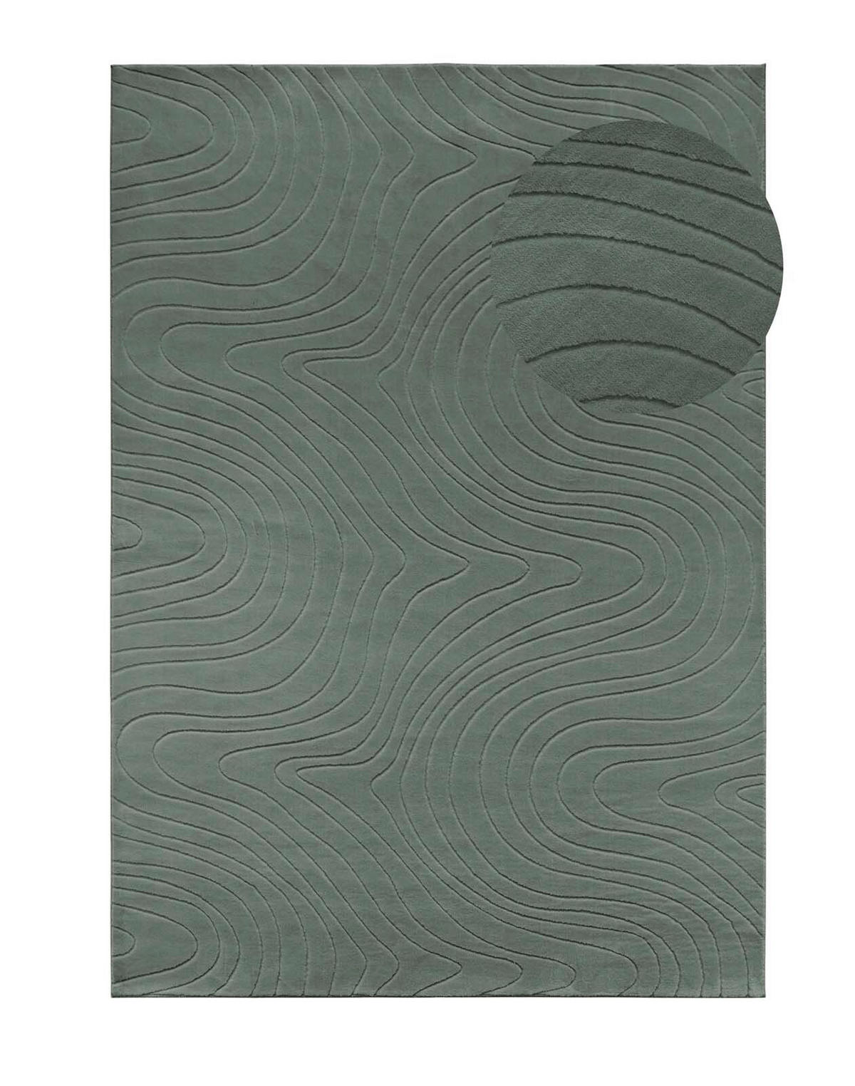 WEBTEPPICH 300/400 cm Stilo Hellgrün rechteckig  - Hellgrün, KONVENTIONELL, Textil (300/400cm) - Novel