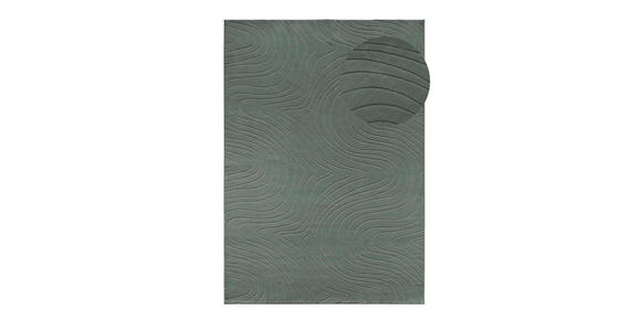 WEBTEPPICH 240/340 cm Stilo Hellgrün  - Hellgrün, KONVENTIONELL, Textil (240/340cm) - Novel