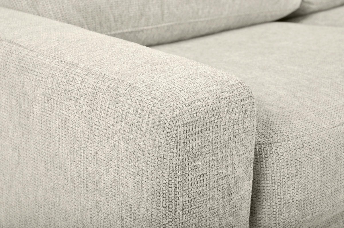 SCHLAFSOFA Flachgewebe Weiß  - Schwarz/Weiß, MODERN, Kunststoff/Textil (195/80/100cm) - Carryhome