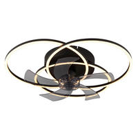 DECKENVENTILATOR  58/17,5 cm    - Weiss/Hellgrau, Design, Kunststoff/Metall (58/17,5cm) - Globo