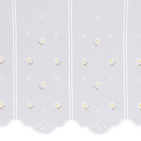 KURZGARDINE 60 cm   - Hellgelb, KONVENTIONELL, Textil (60cm) - Esposa