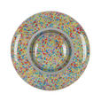 LED-DECKENLEUCHTE 38/8 cm   - Chromfarben/Multicolor, Trend, Kunststoff/Metall (38/8cm) - Novel