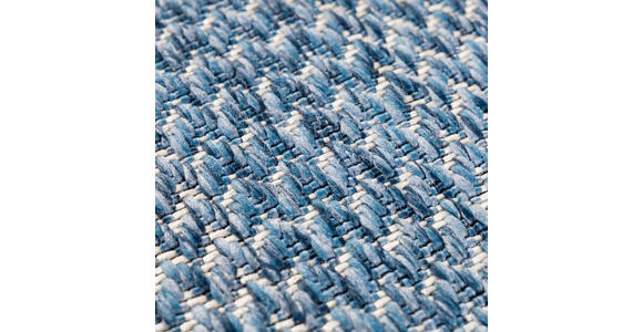 In- und Outdoorteppich 80/150 cm Zagora  - Blau, Basics, Textil (80/150cm) - Novel