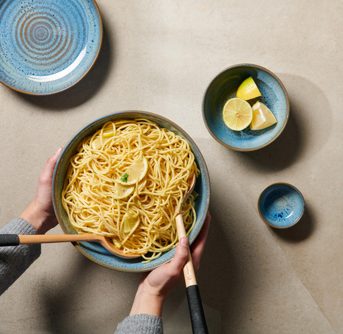 SCHALE Poke&More   - Blau, Basics, Keramik (25/9cm) - ASA