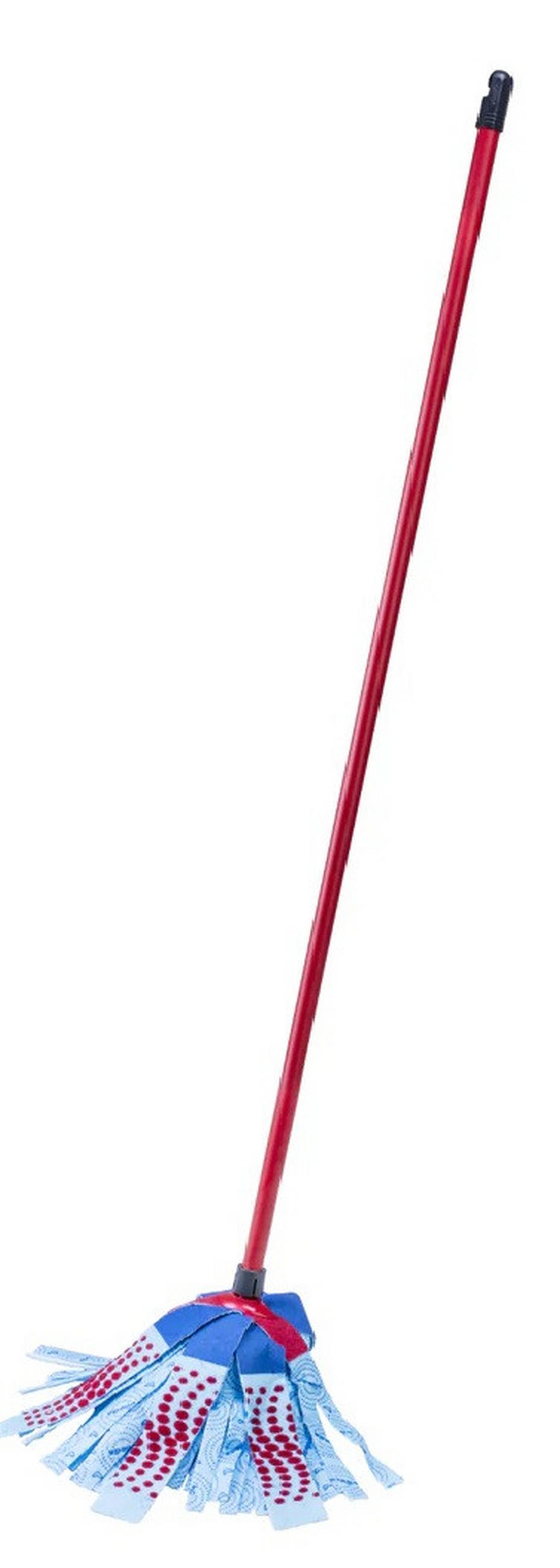 Golvmopp Vileda Supermocio - röd/blå, Basics, plast (118,5/19,1/19,2cm) - Best Price