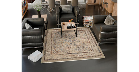 WEBTEPPICH 200/200 cm Krypton Multicolor, Naturfarben quadratisch  - Multicolor/Naturfarben, Design, Textil (200/200cm) - Dieter Knoll