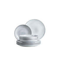 TAFELSERVICE 8-teilig  - Hellblau, Basics, Keramik - Mäser