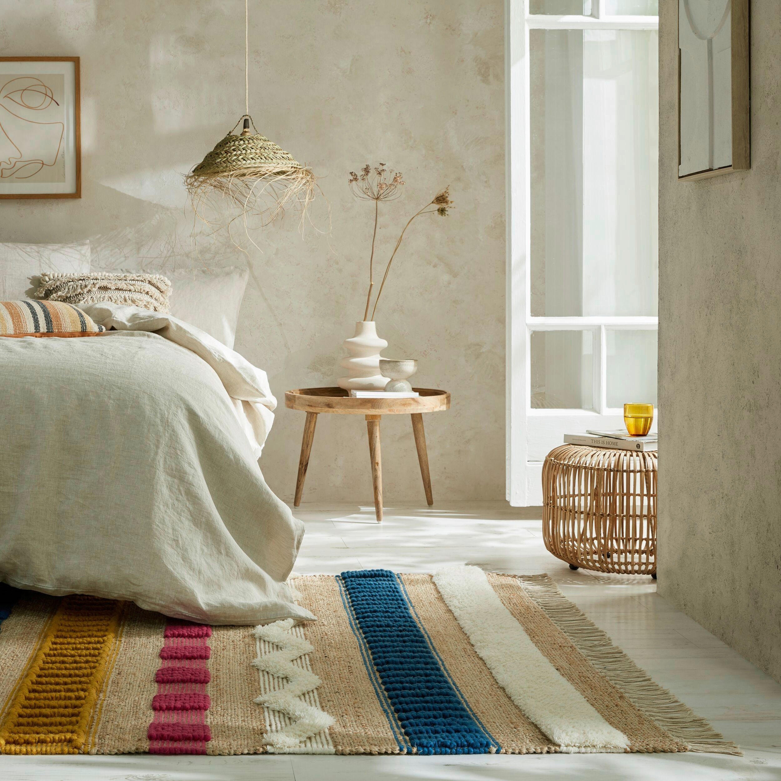 HANDWEBTEPPICH 120/170 cm Medina Multicolor  - Multicolor, KONVENTIONELL, Textil (120/170cm)