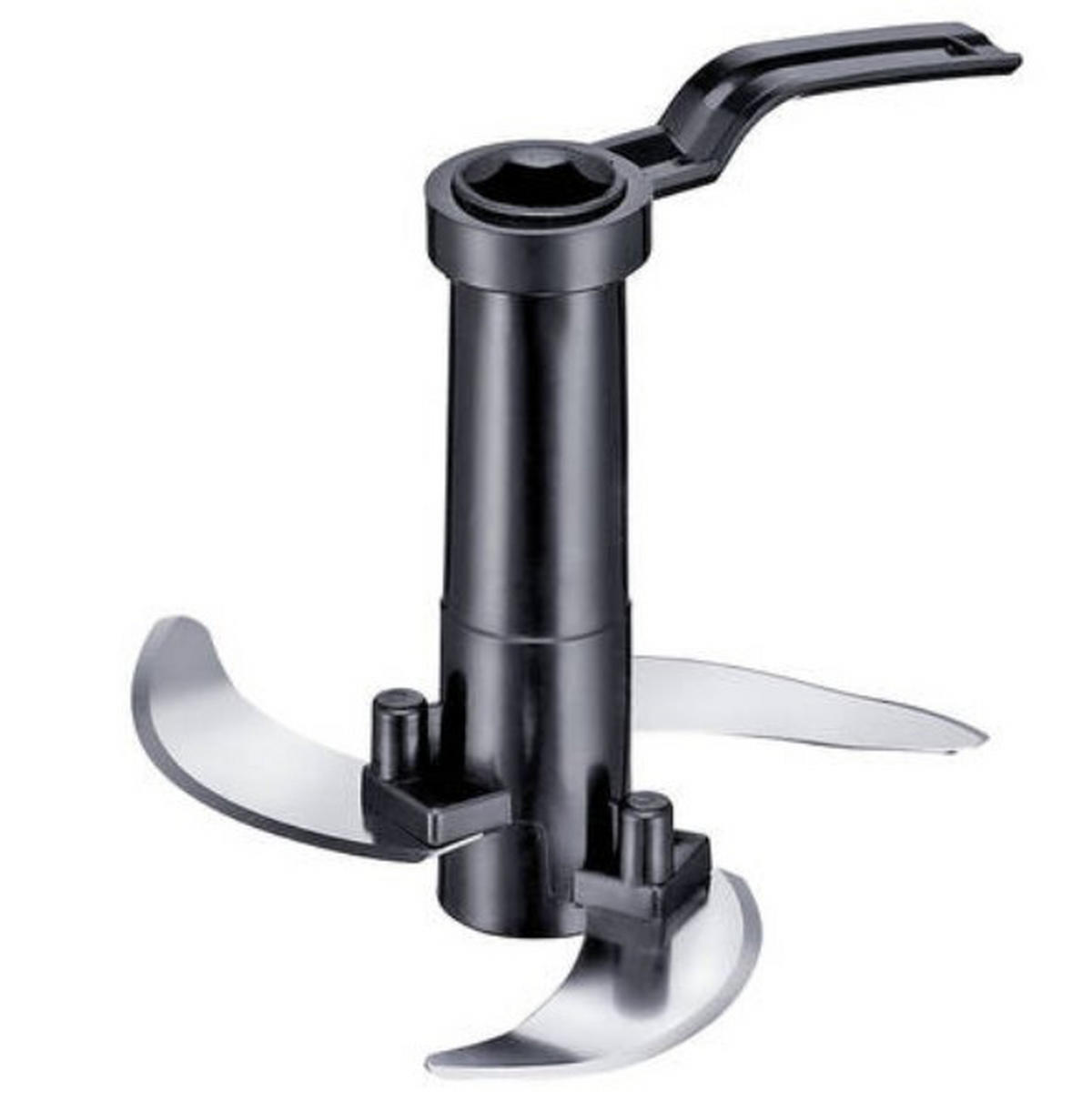 UNIVERSALZERKLEINERER TURBO  - Transparent/Schwarz, Basics, Kunststoff (14,8cm) - KÜCHENPROFI
