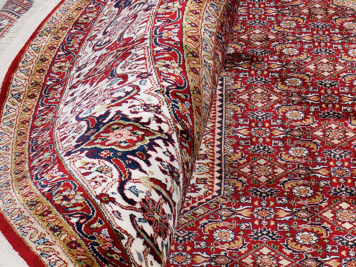 TEPPICH 240 cm Mithras Bidjar Braun, Rot, Beige  - Beige/Rot, Basics, Textil (240cm) - Novel