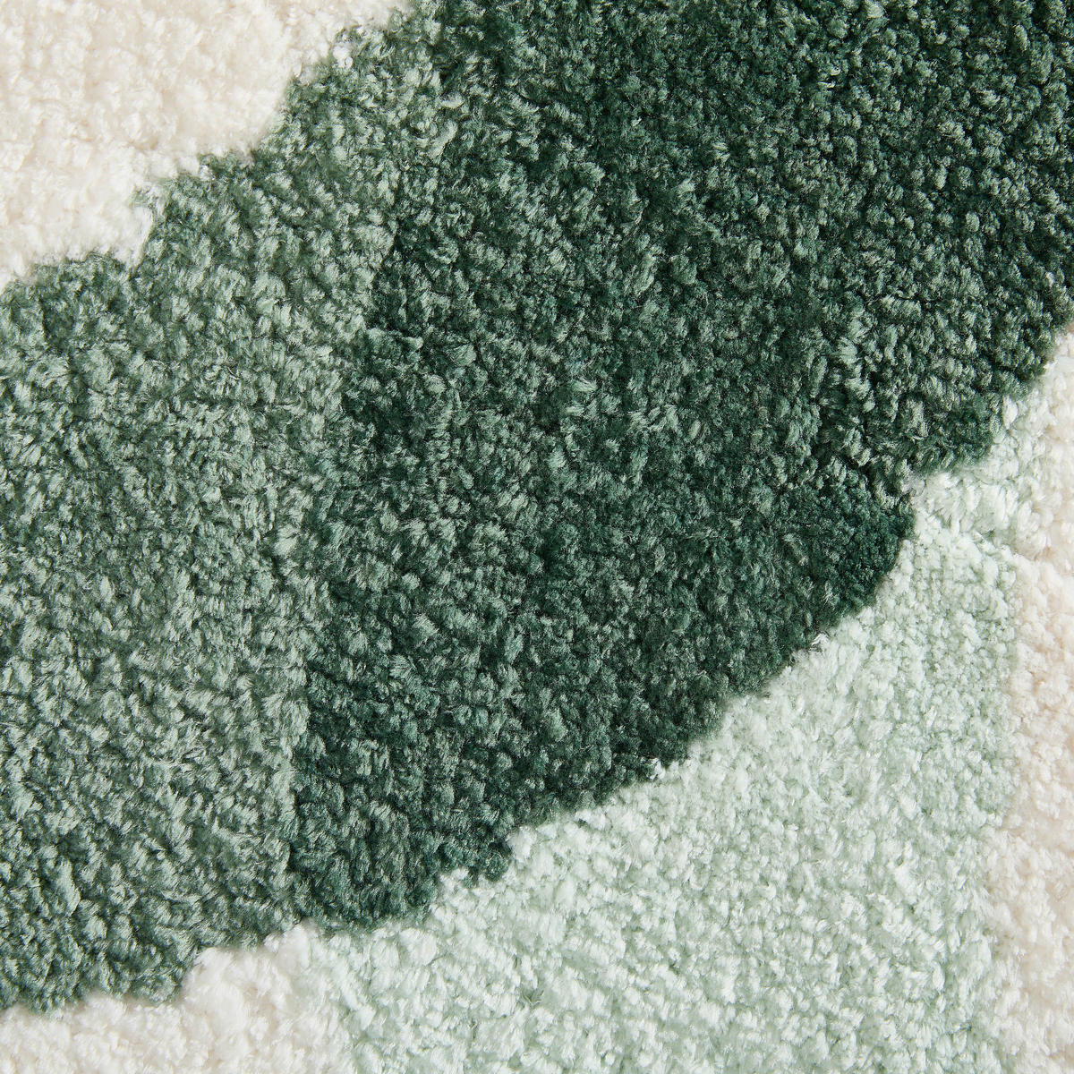 BADEMATTE Grün 60/100 cm  - Grün, Basics, Kunststoff/Textil (60/100cm) - Esposa