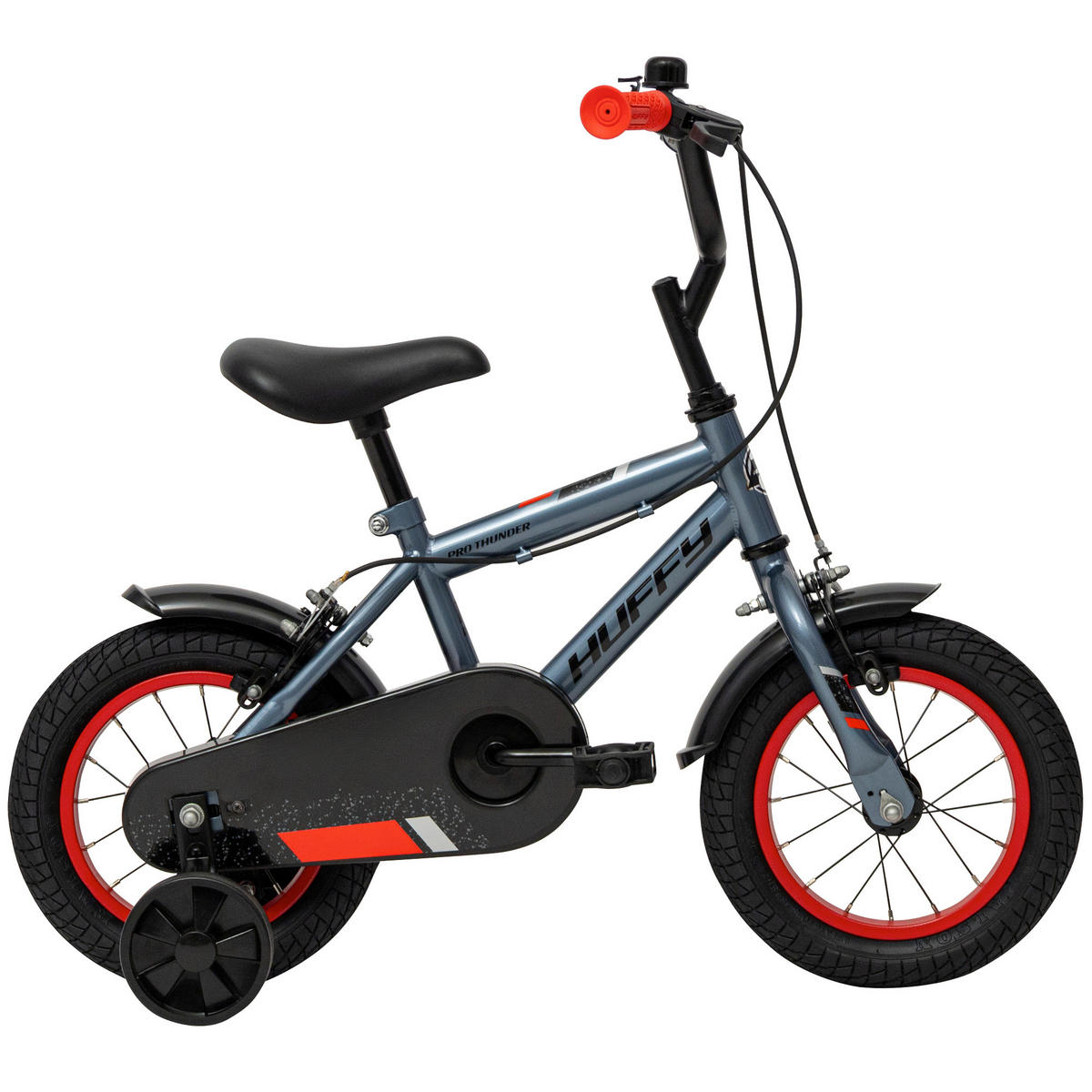 KINDERFAHRRAD 12 Zoll  - Grau, Basics, Metall (51/72/84,7cm)