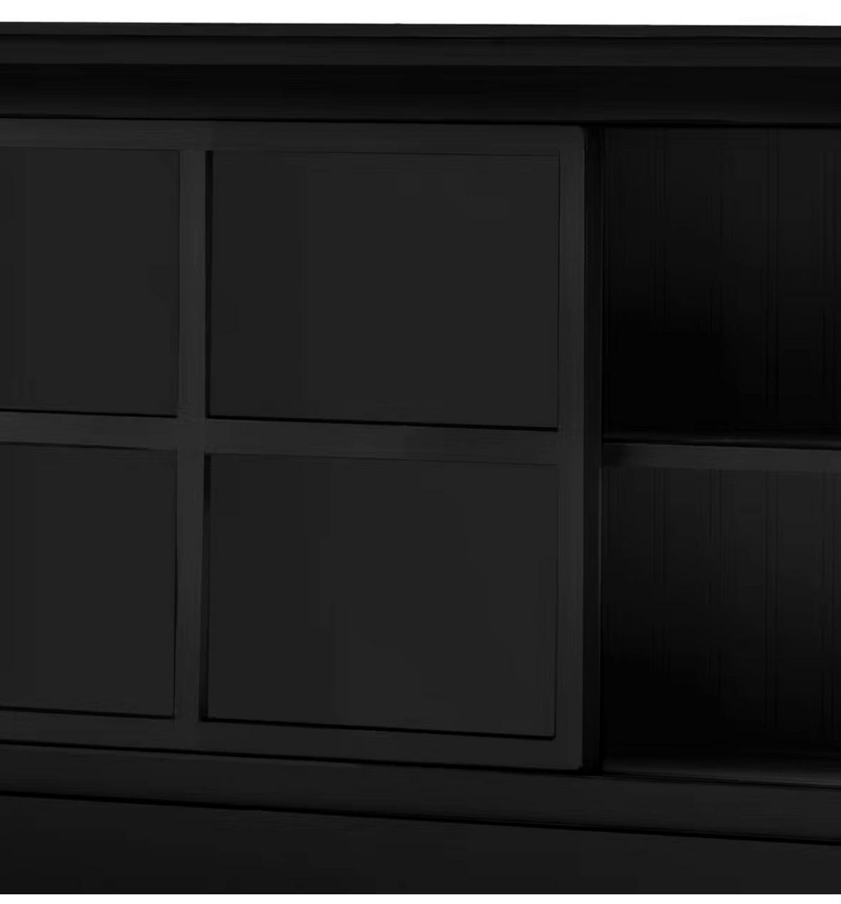 SIDEBOARD UrbanClass  in 190,5/82/49 cm  - Schwarz, LIFESTYLE, Holz (190,5/82/49cm) - Livetastic