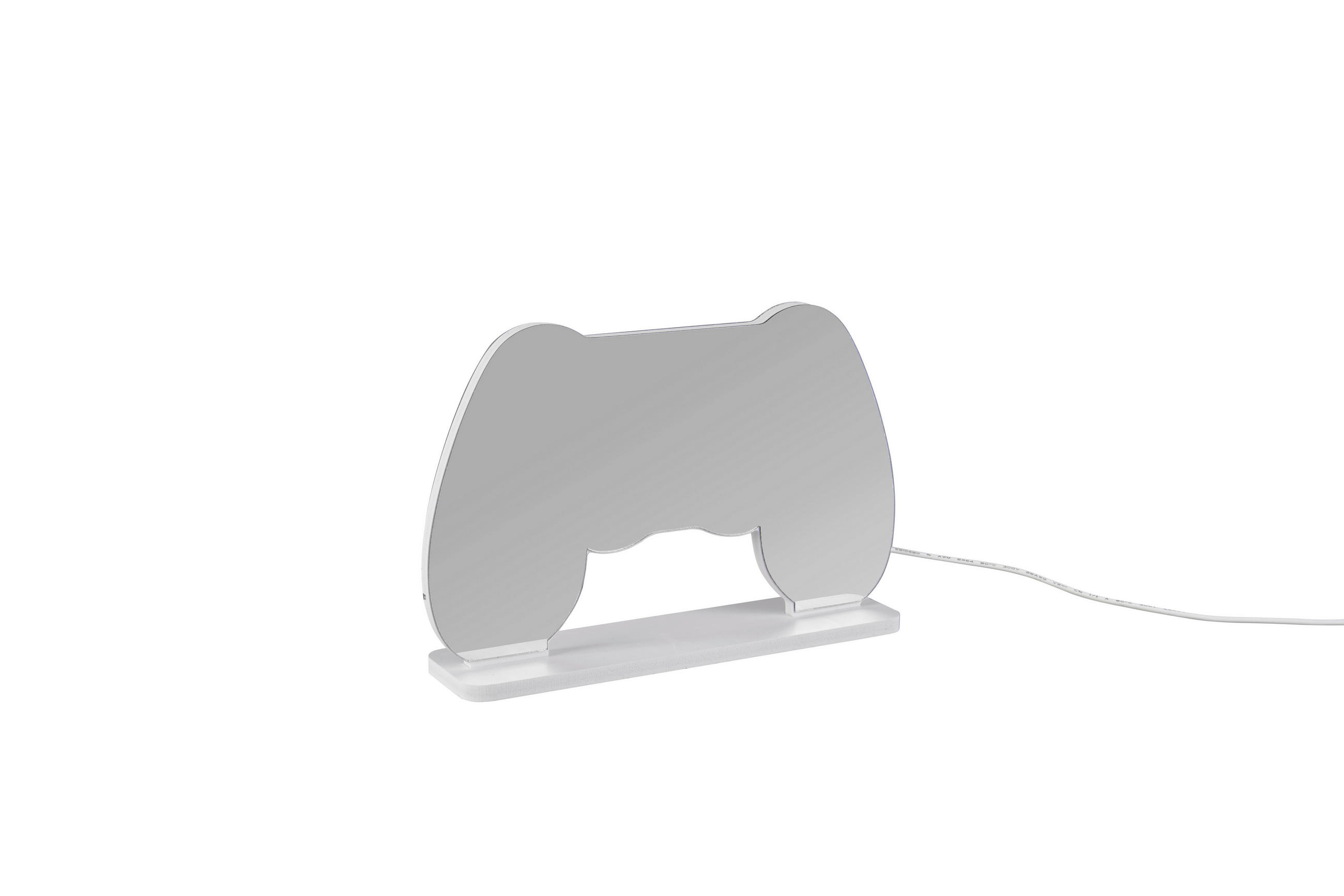 LED-DEKOLEUCHTE 24/23/23 cm  - Weiß, Design, Kunststoff/Metall (24/23/23cm) - Novel