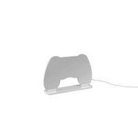 LED-DEKOLEUCHTE 24/23/23 cm  - Weiß, Design, Kunststoff/Metall (24/23/23cm) - Novel