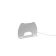 LED-DEKOLEUCHTE 24/23/23 cm  - Weiß, Design, Kunststoff/Metall (24/23/23cm) - Novel