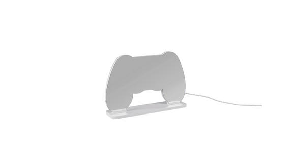LED-DEKOLEUCHTE 24/23/23 cm  - Weiß, Design, Kunststoff/Metall (24/23/23cm) - Novel
