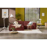 HÖRNSOFFA i manchester röd  - röd/svart, Design, textil/plast (170/252cm) - MID.YOU