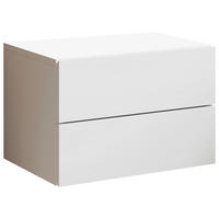 NACHTSCHRANK  - Weiß, MODERN, Holzwerkstoff (42/28cm) - Livetastic