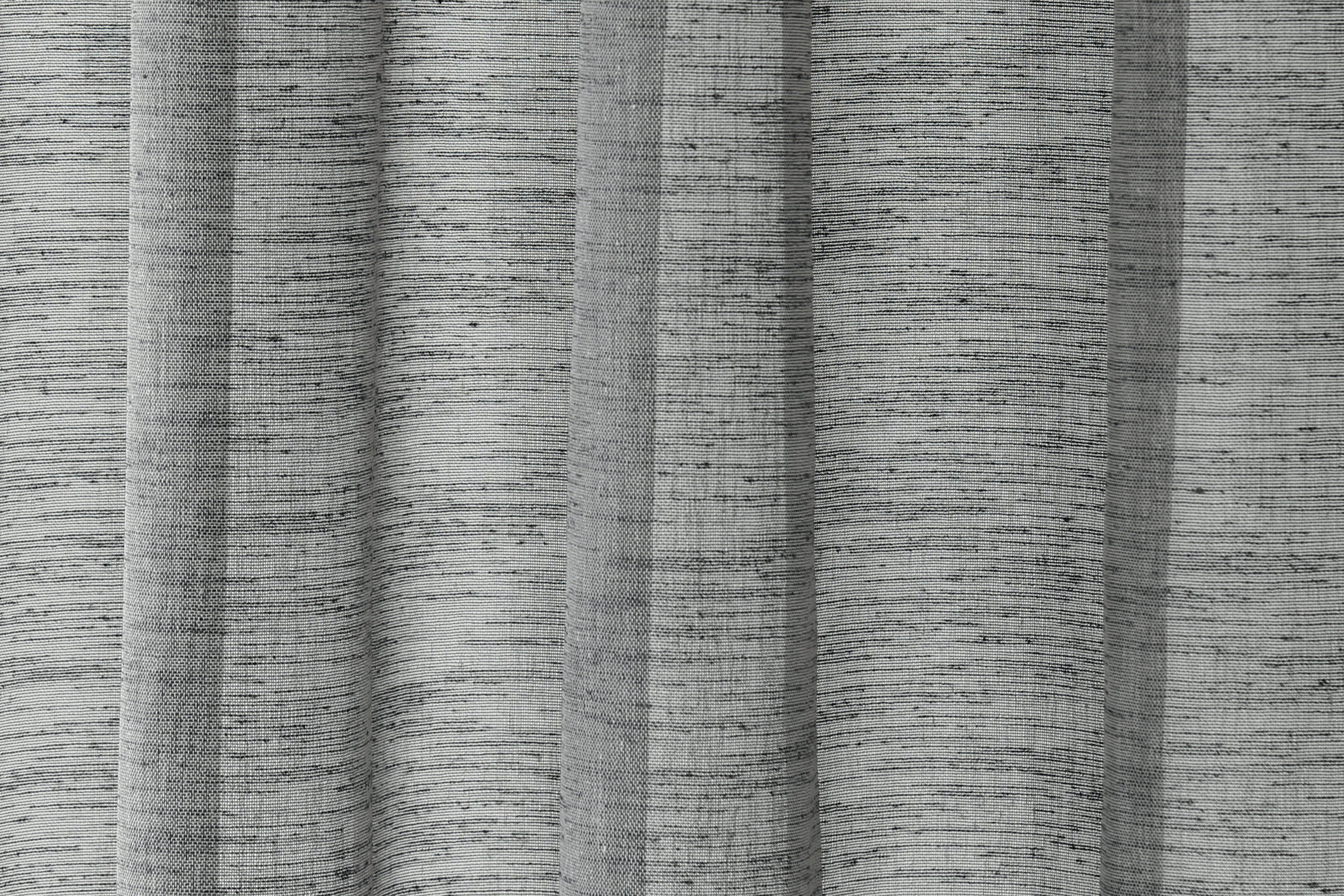 SCHLAUFENSCHAL  transparent  140/245 cm   - Anthrazit, Basics, Textil (140/245cm)