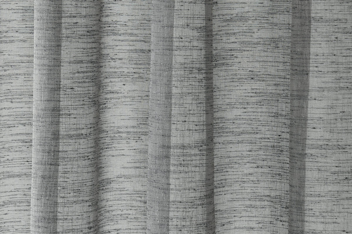 SCHLAUFENSCHAL  transparent  140/245 cm   - Anthrazit, Basics, Textil (140/245cm)