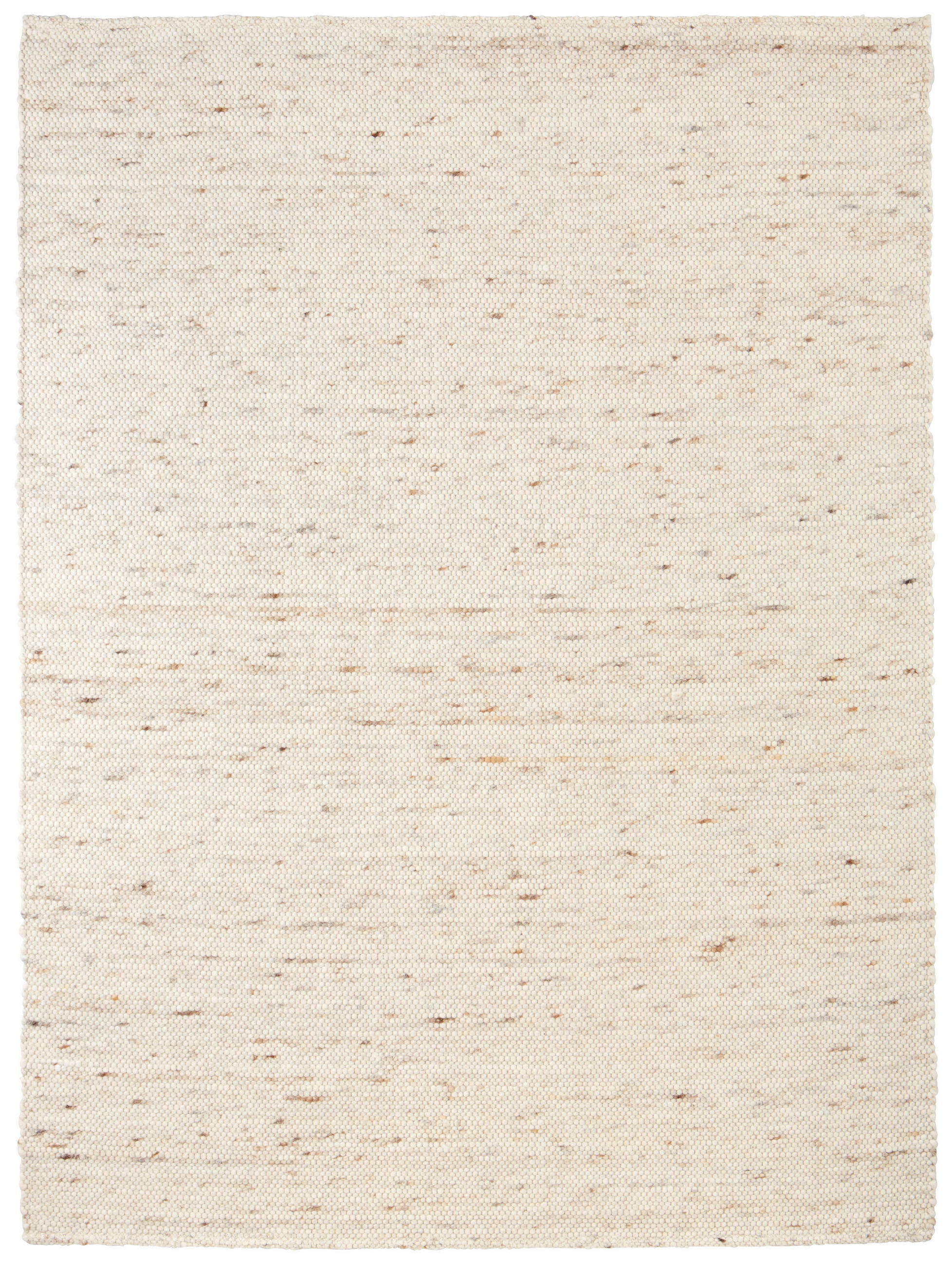 HANDWEBTEPPICH Wohnzimmer 130/190 cm Taranto Beige rechteckig  - Beige, Basics, Textil (130/190cm) - Linea Natura