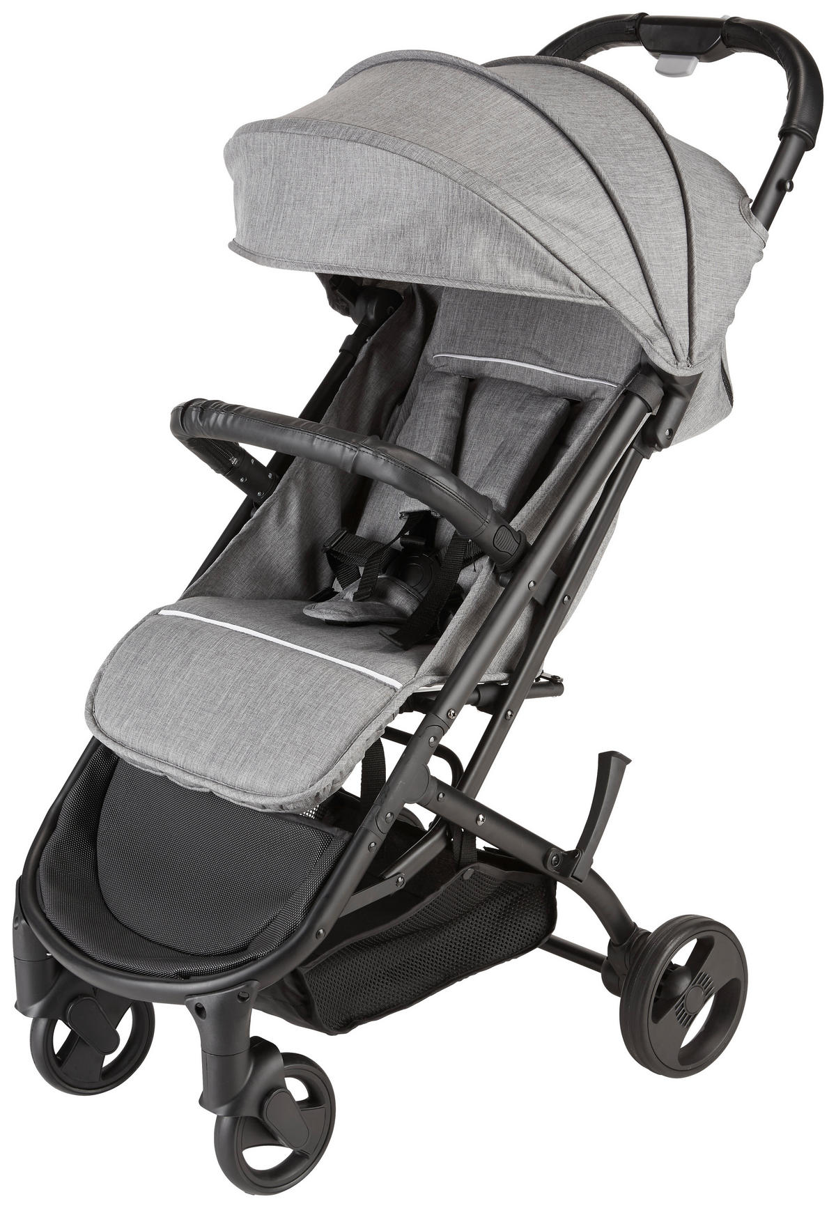 KIŠOBRAN KOLICA  Trolly  - siva/crna, Trendi, tekstil/metal - Jimmylee