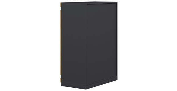 KOMMODE in 80/112,5/41,9 cm - Anthrazit/Weiß, Design, Holzwerkstoff/Metall (80/112,5/41,9cm) - Moderano