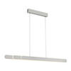 LED-PENDELLEUCHTE 160/5,5/150 cm  - Alufarben, Design, Kunststoff/Metall (160/5,5/150cm) - Paul Neuhaus