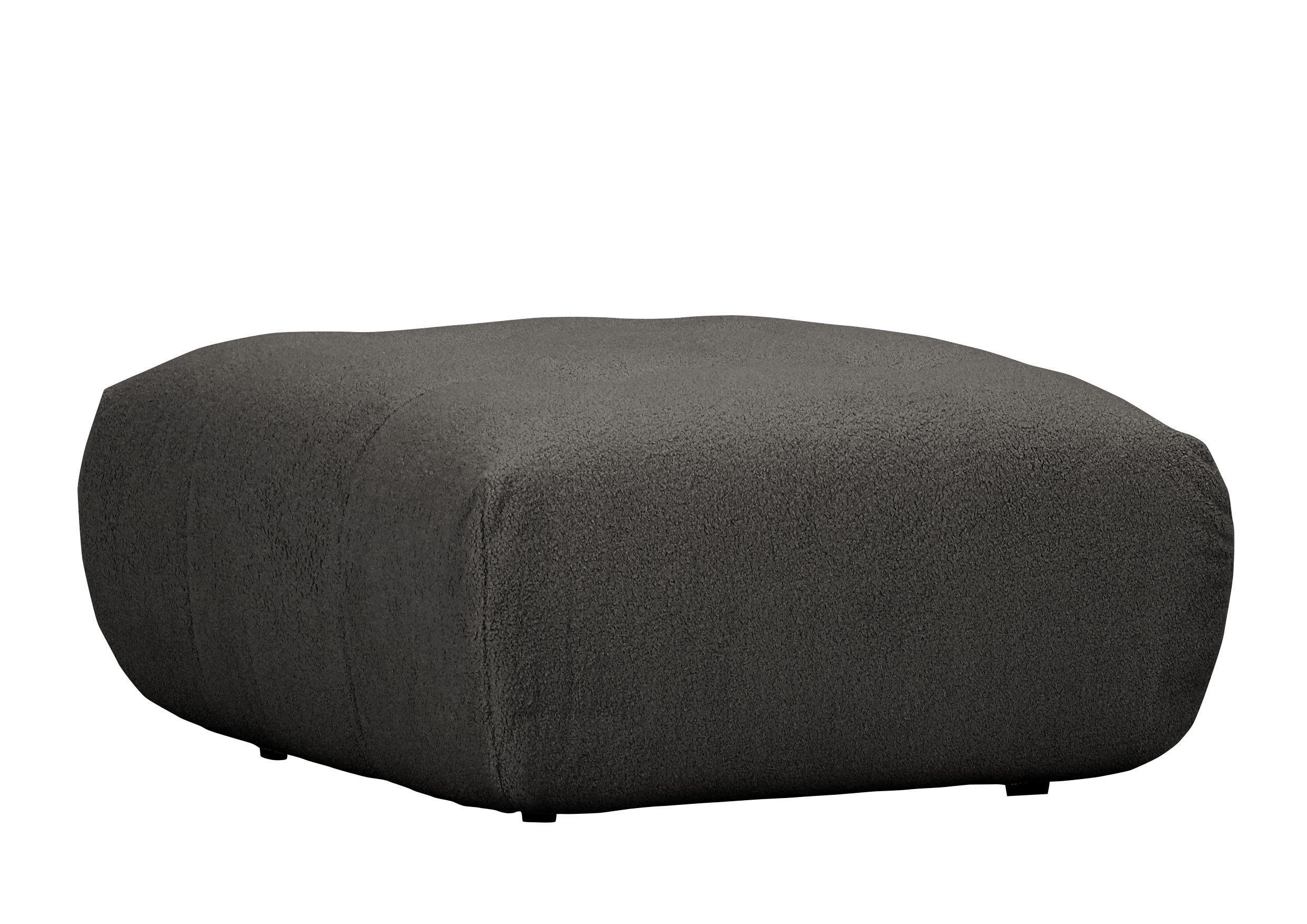 TABURET in textil  - negru, Design, plastic/textil (80/44/80cm) - Landscape