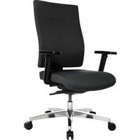 DREHSTUHL  in Webstoff Schwarz  - Schwarz, Basics, Kunststoff/Textil (50/100-109/50cm) - Topstar