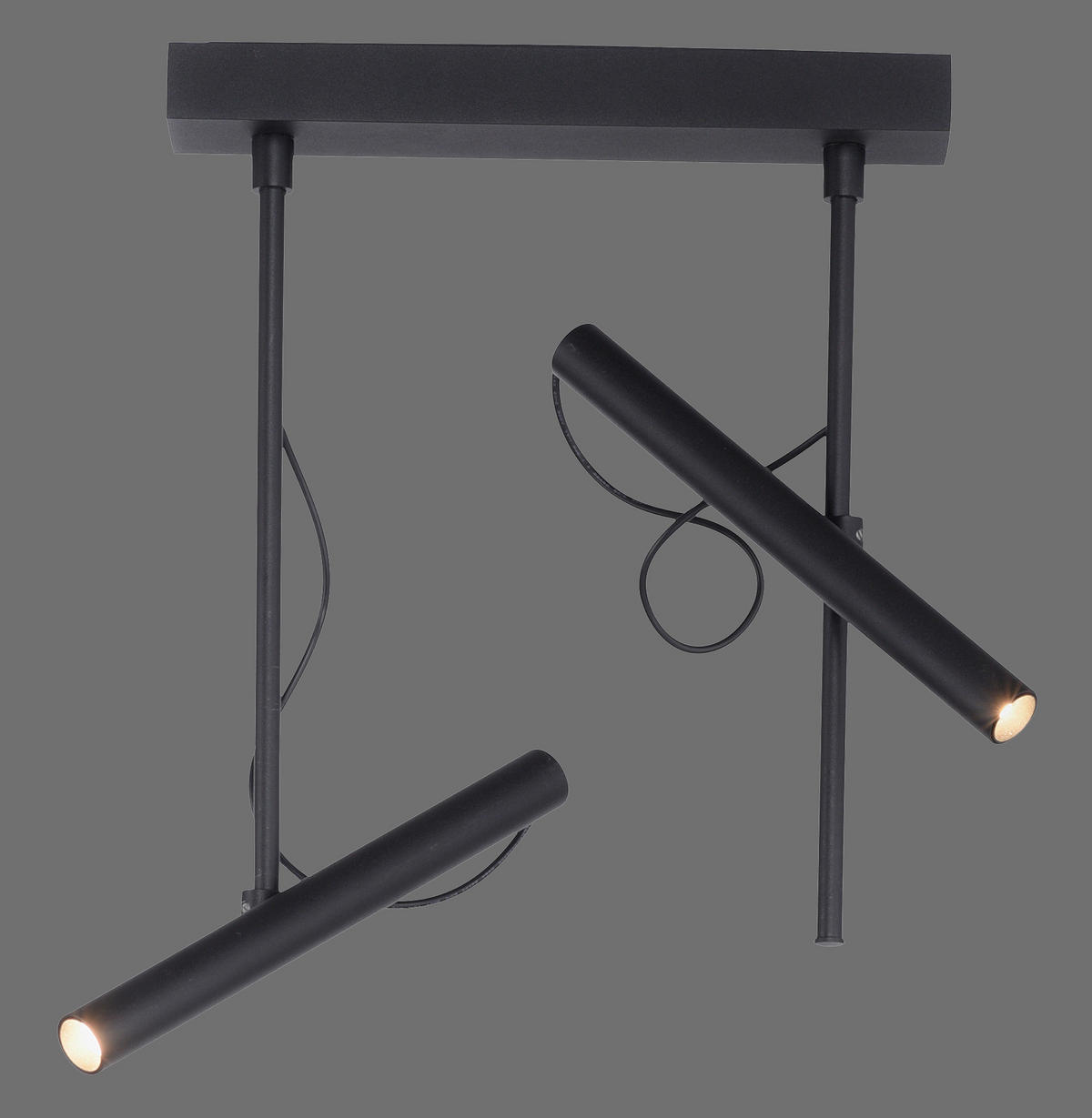 LED-DECKENLEUCHTE 47/25,5/46 cm   - Design, Kunststoff/Metall (47/25,5/46cm) - Neuhaus PURE