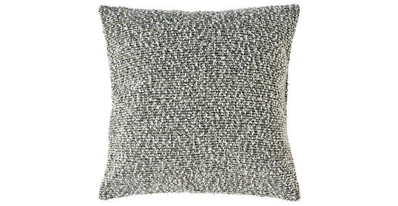 ZIERKISSEN  45/45 cm   - Schwarz/Grau, KONVENTIONELL, Textil (45/45cm) - Novel