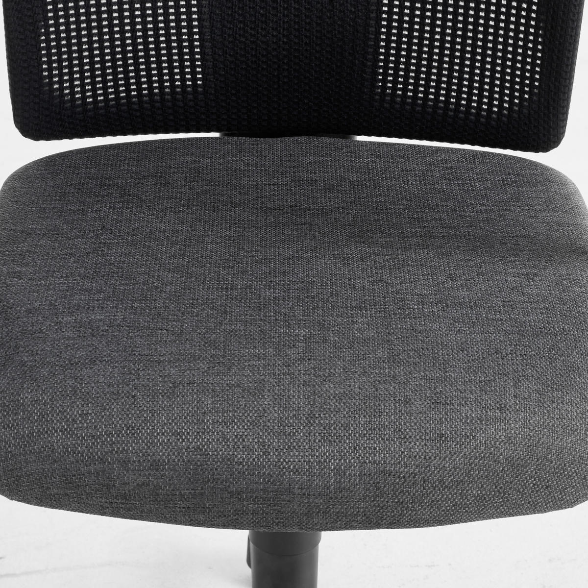 DREHSTUHL Webstoff, Netz Anthrazit, Schwarz  - Anthrazit/Schwarz, Design, Kunststoff/Textil (48/97-110/48cm) - Voleo