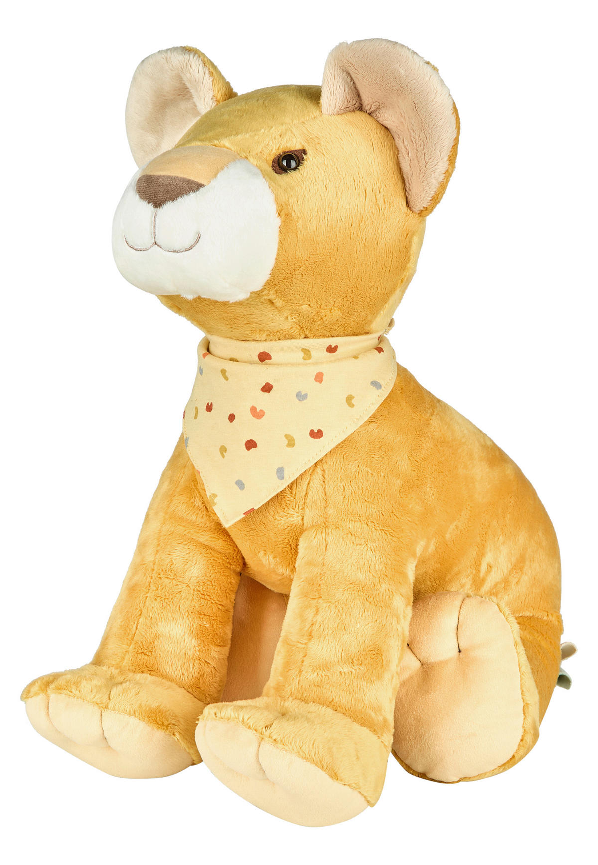 KUSCHELTIER Löwe Leo 45/19/50 cm  - Hellgelb, Basics, Textil (45/19/50cm) - Sterntaler