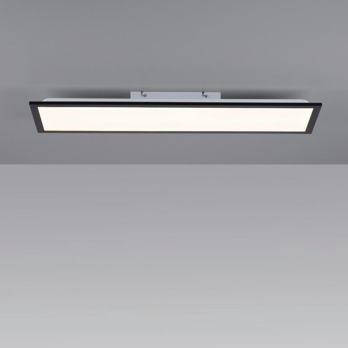 STROPNA LED-SVETILKA  Adda 14 W/1615 lm/3000 K/230 V/ - črna, Basics, kovina/umetna masa (79,5/24,5/6,1cm)