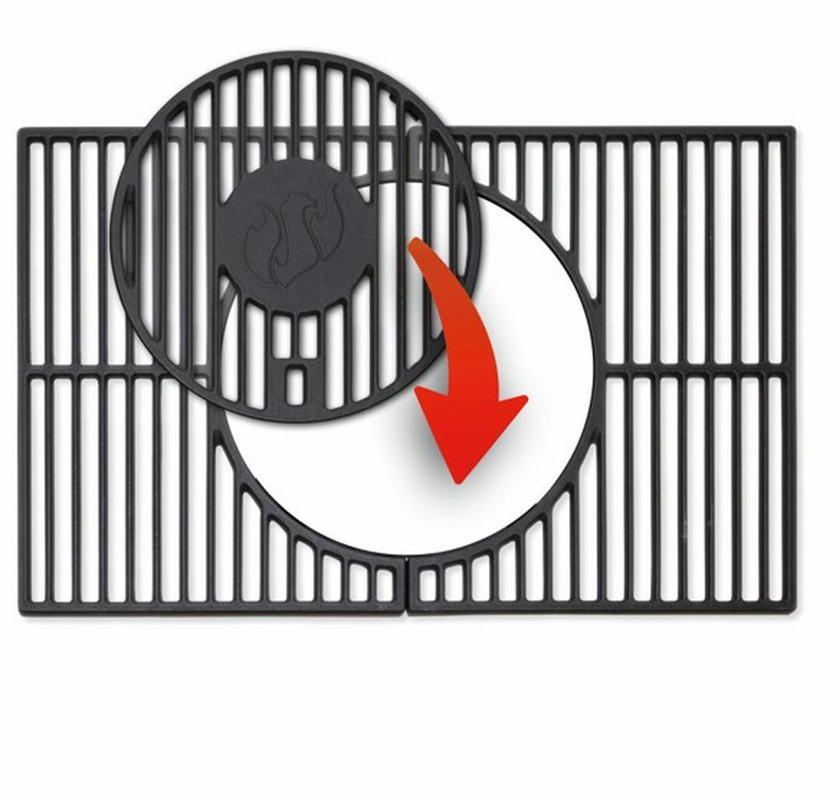 GASGRILL  Grau, Schwarz  - Schwarz/Grau, Basics, Metall (140/120/57cm) - Landmann