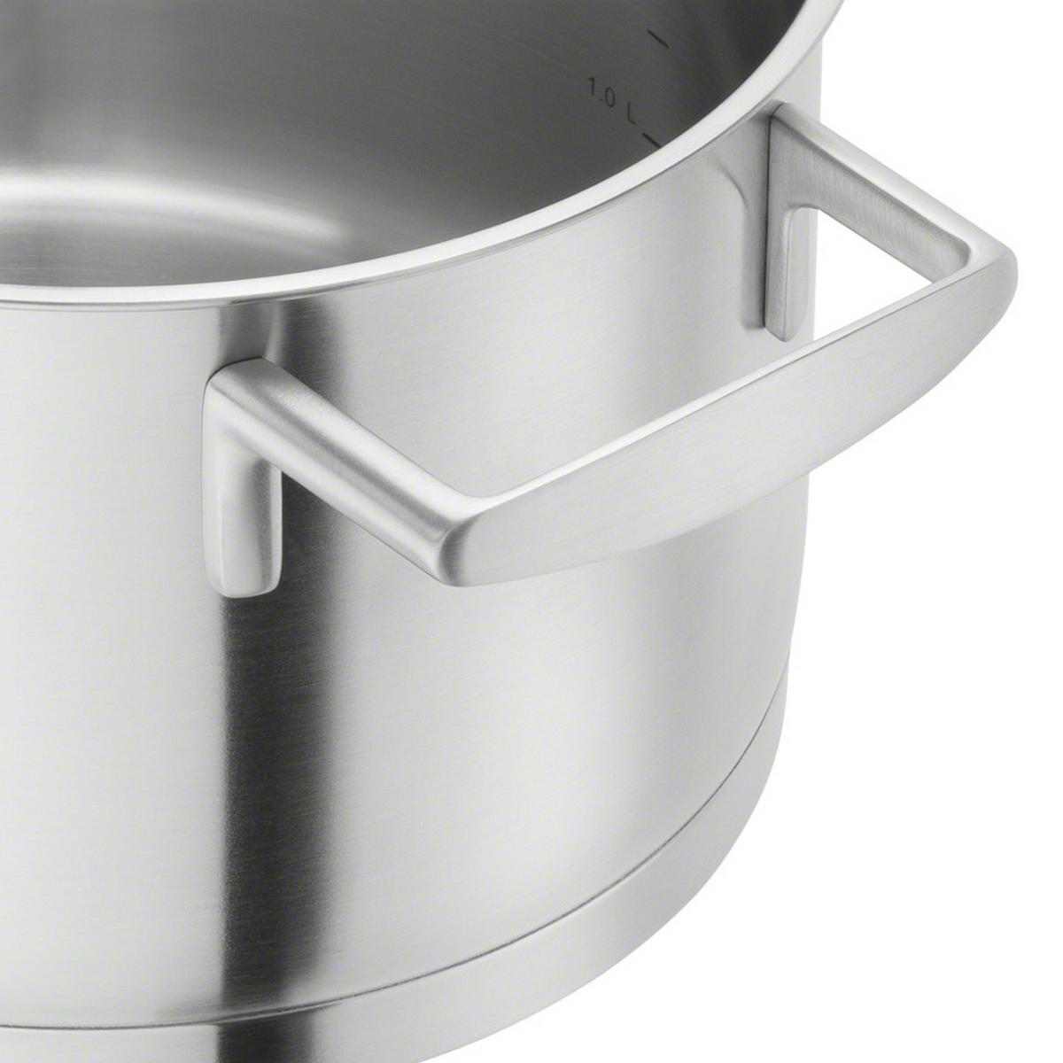 KOCHTOPFSET Vitality 5-teilig  - Edelstahlfarben, Design, Glas/Metall - Zwilling