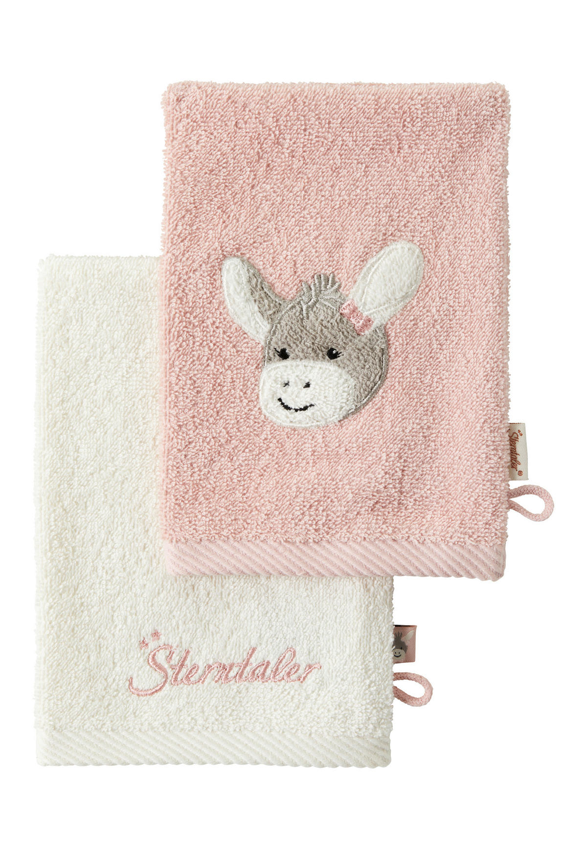 WASCHTUCH - Rosa, Basics, Textil (21/15/0,5cm) - Sterntaler