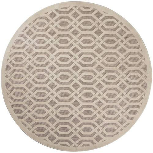 OUTDOORTEPPICH 160/160 cm Piatto Beige  - Beige, Basics, Textil (160/160cm) - Xora