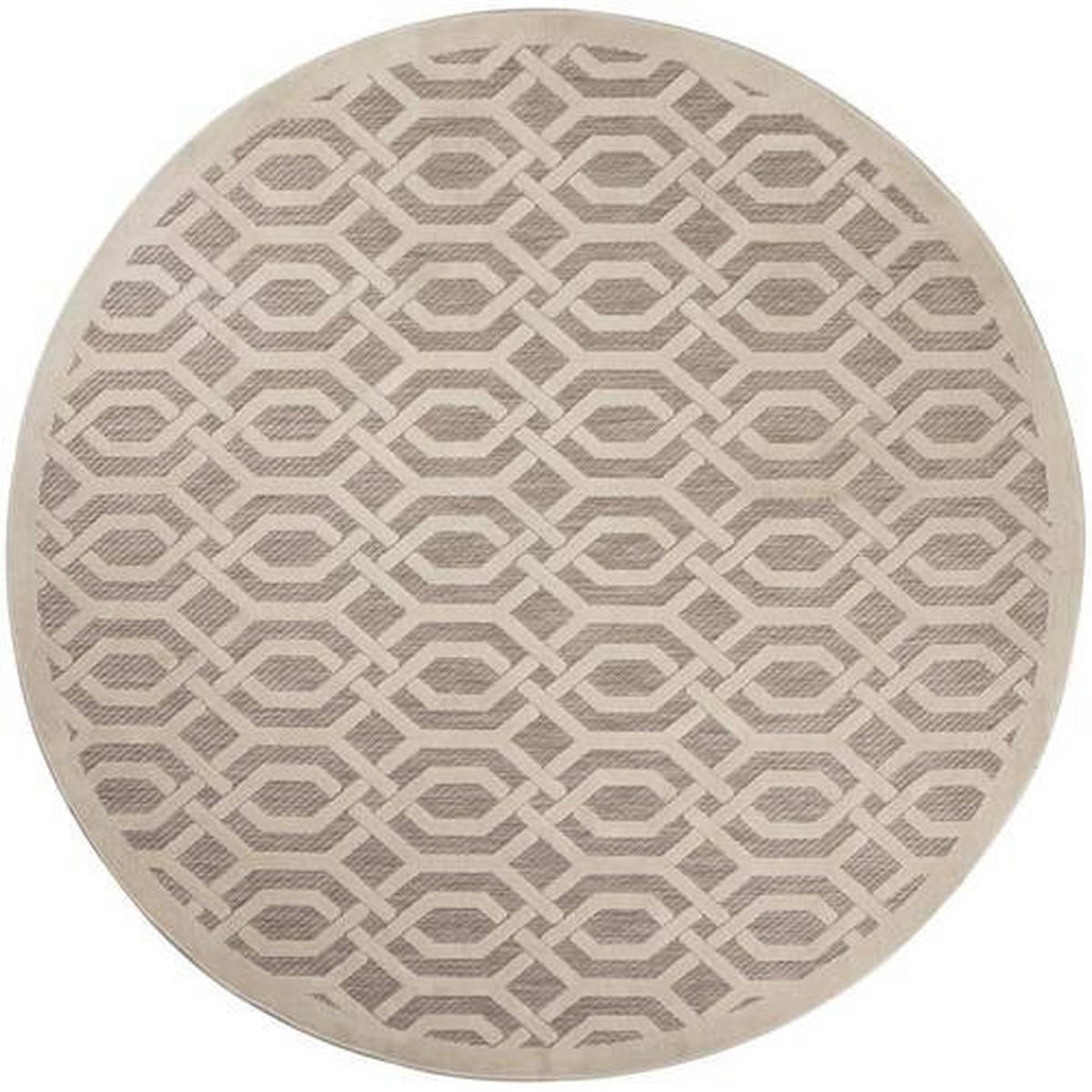 OUTDOORTEPPICH 160/160 cm Piatto Beige  - Beige, Basics, Textil (160/160cm) - Xora