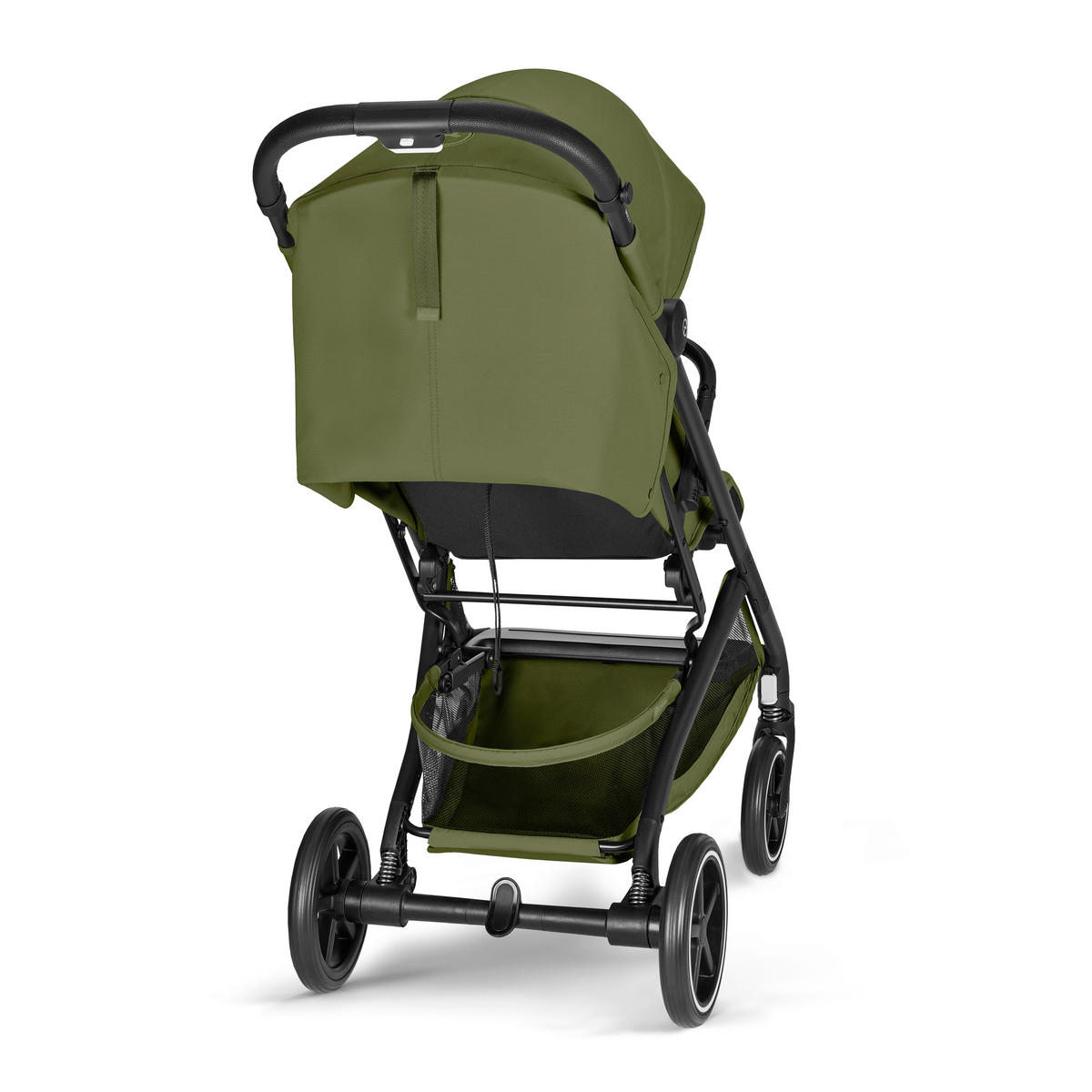 BUGGY BEEZY BLK  - Dunkelgrün/Schwarz, Basics, Kunststoff/Textil (82/45,5/107cm) - cybex GOLD