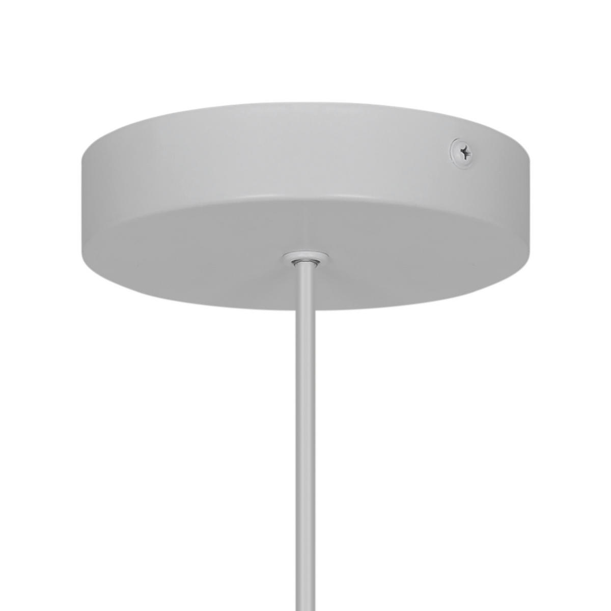 PENDELLEUCHTE Sallino 24/33 cm  - Weiß, Design, Glas (24/33cm) - Nordlux
