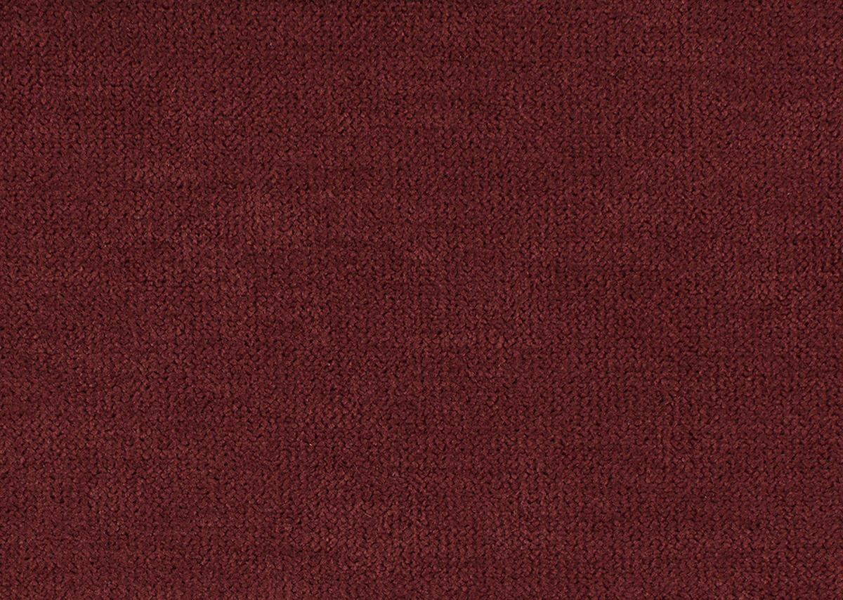 ECKSOFA in Flachgewebe Rot  - Chromfarben/Rot, Design, Textil/Metall (198/256cm) - Xora
