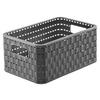 KORB  - Anthrazit, Basics, Kunststoff (28/18,5/12,6cm) - Rotho