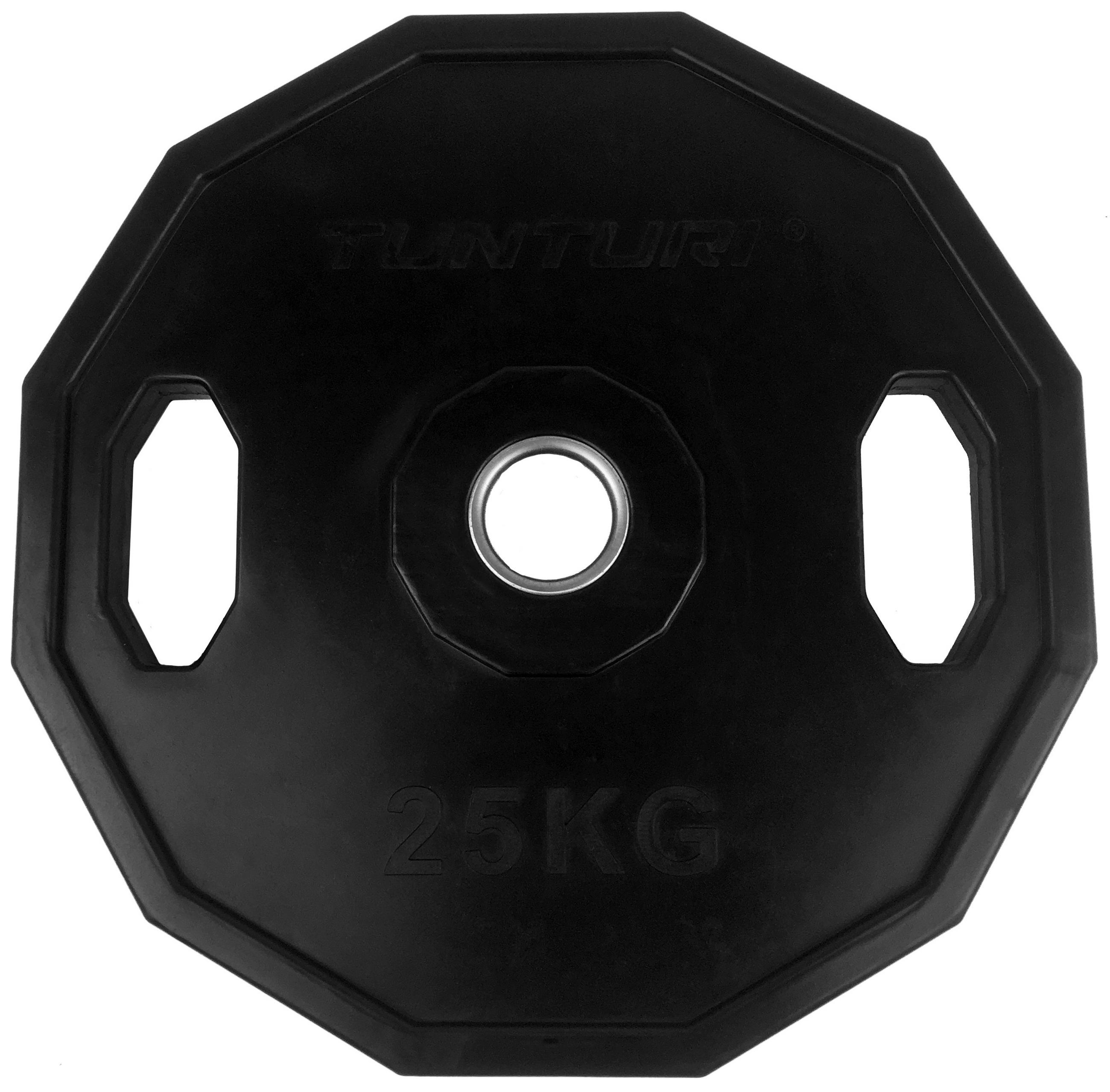 HANTELSCHEIBE  - Schwarz, KONVENTIONELL, Metall (42,8/42,8/4,8cm)