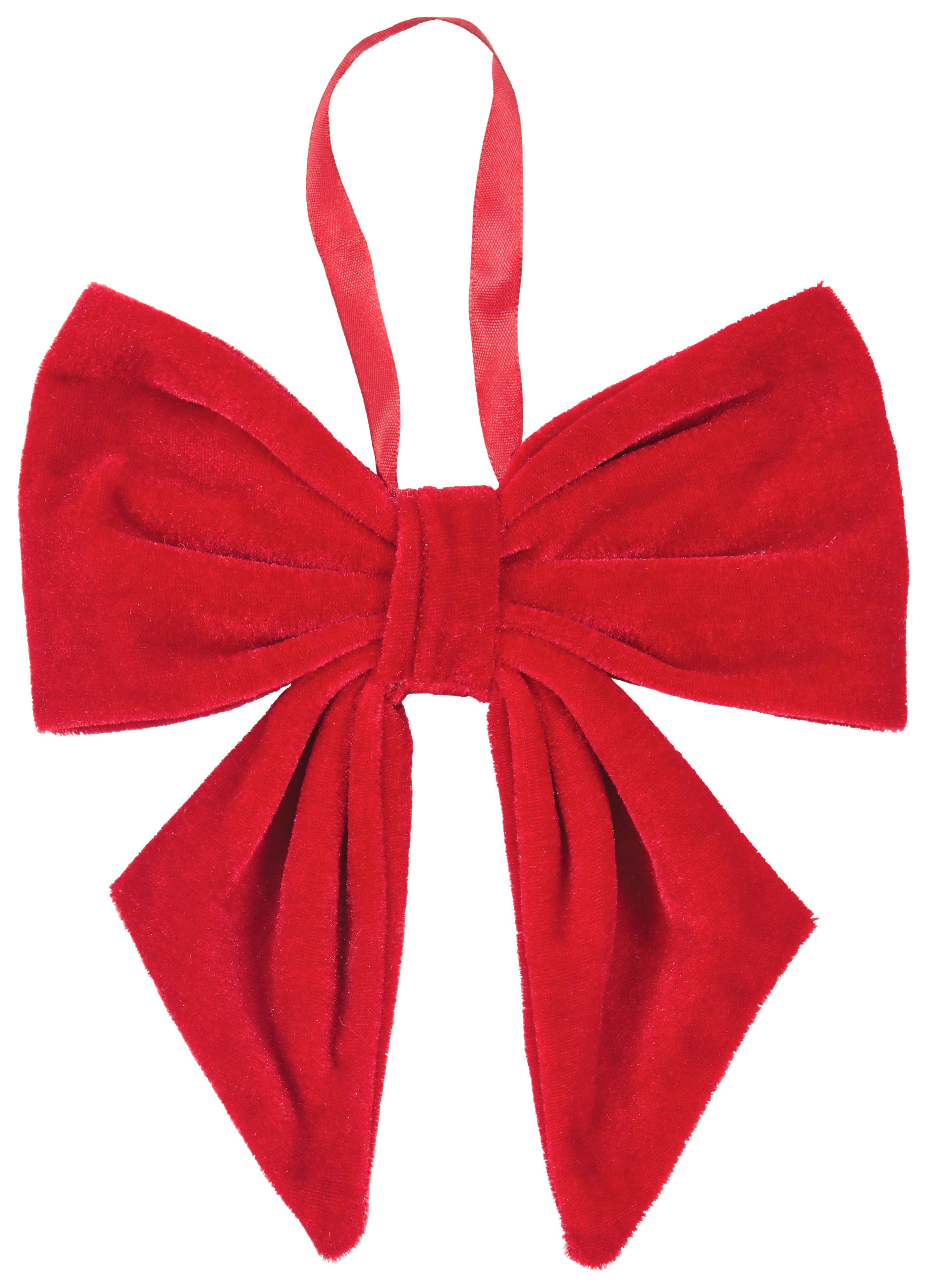 DEKORATIONSHÄNGE  - mörkröd, Lifestyle, textil (18/2,5/18cm)